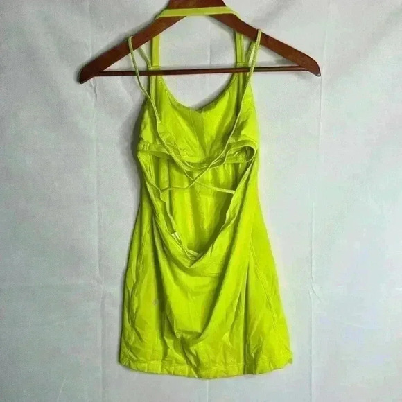 Lime  Green Lululemon yoga top - Picture 2 of 4
